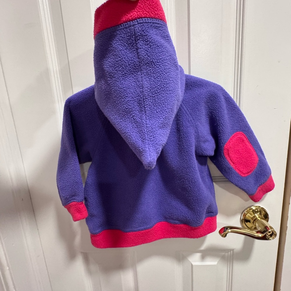 Patagonia Purple Fleece with Pink Trim - Picture 2 of 3